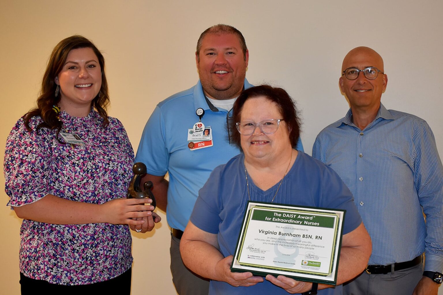 ERMC Nurse Honored with 2024 DAISY Award