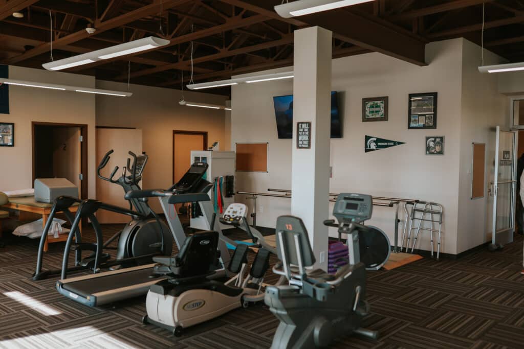 Orthopedic treatment room in Eaton Rapids, Michigan