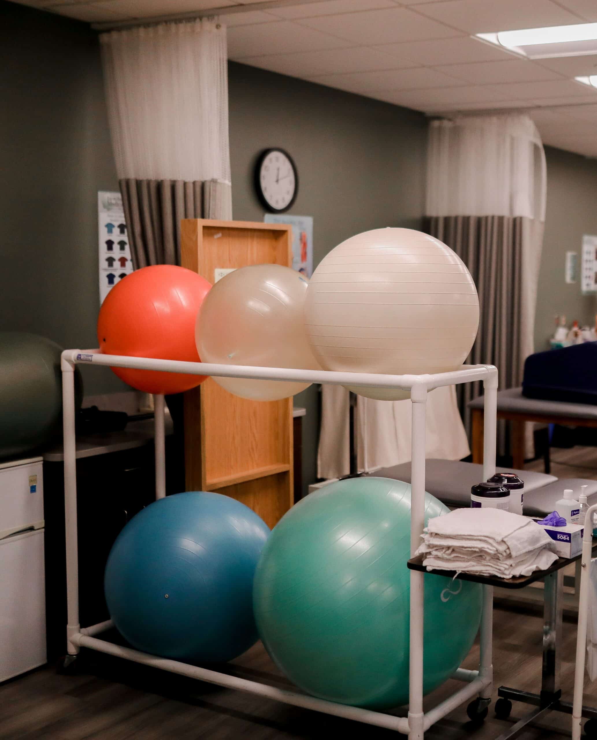 Rehabilitation therapy area at Eaton Rapids Medical Center