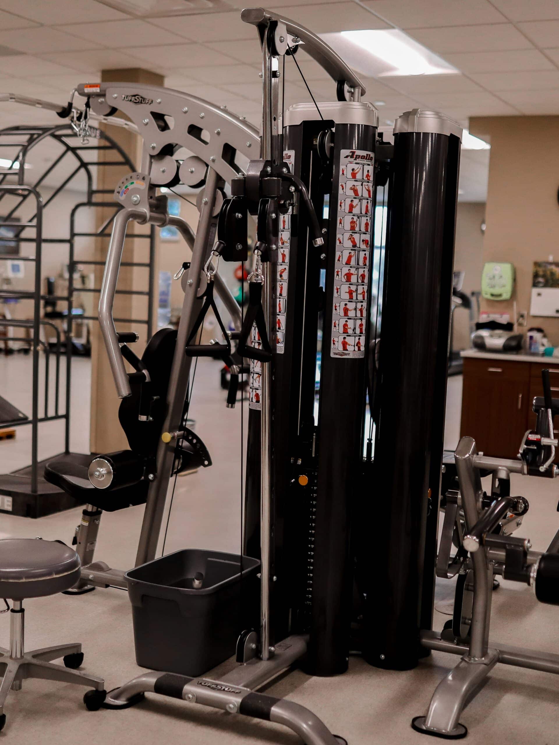 Rehabilitation equipment at Eaton Rapids Medical Center